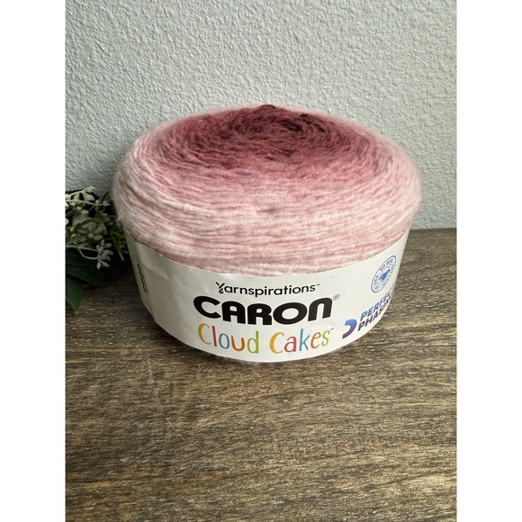 Caron Other - Caron Cloud Cakes Yarn - Rhubarb - Worsted Medium #4 - 8oz / 720yds - Polyester